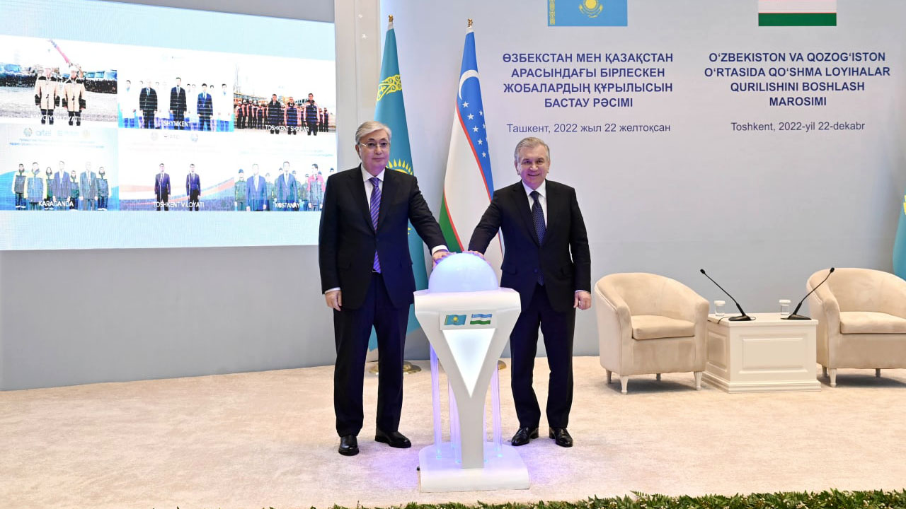 O‘zbekiston va Qozog‘iston Prezidentlari Qozog‘istonda Chevrolet Onix avtomobillarini ishlab chiqarish loyihasining ishga tushirilishiga start berishdi