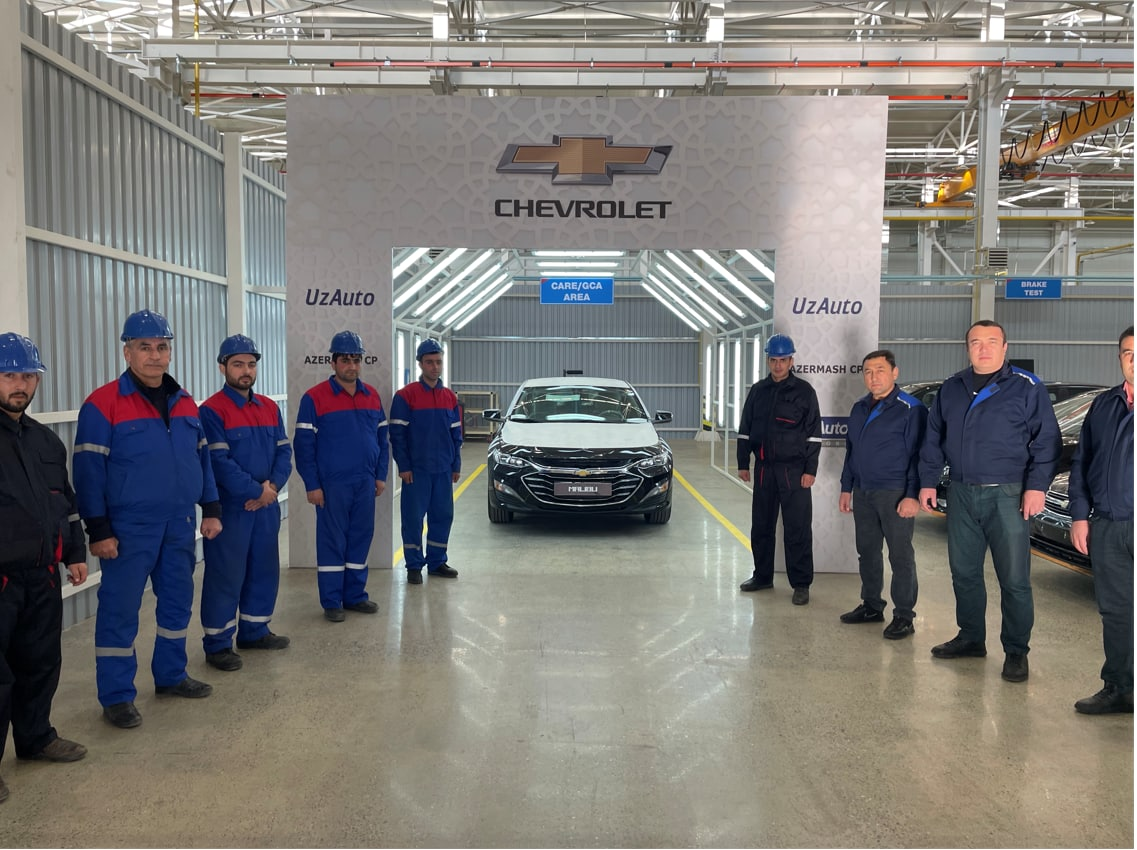 В Азербайджане запущена сборка автомобилей Chevrolet Damas, Labo, Lacetti, Tracker и Malibu