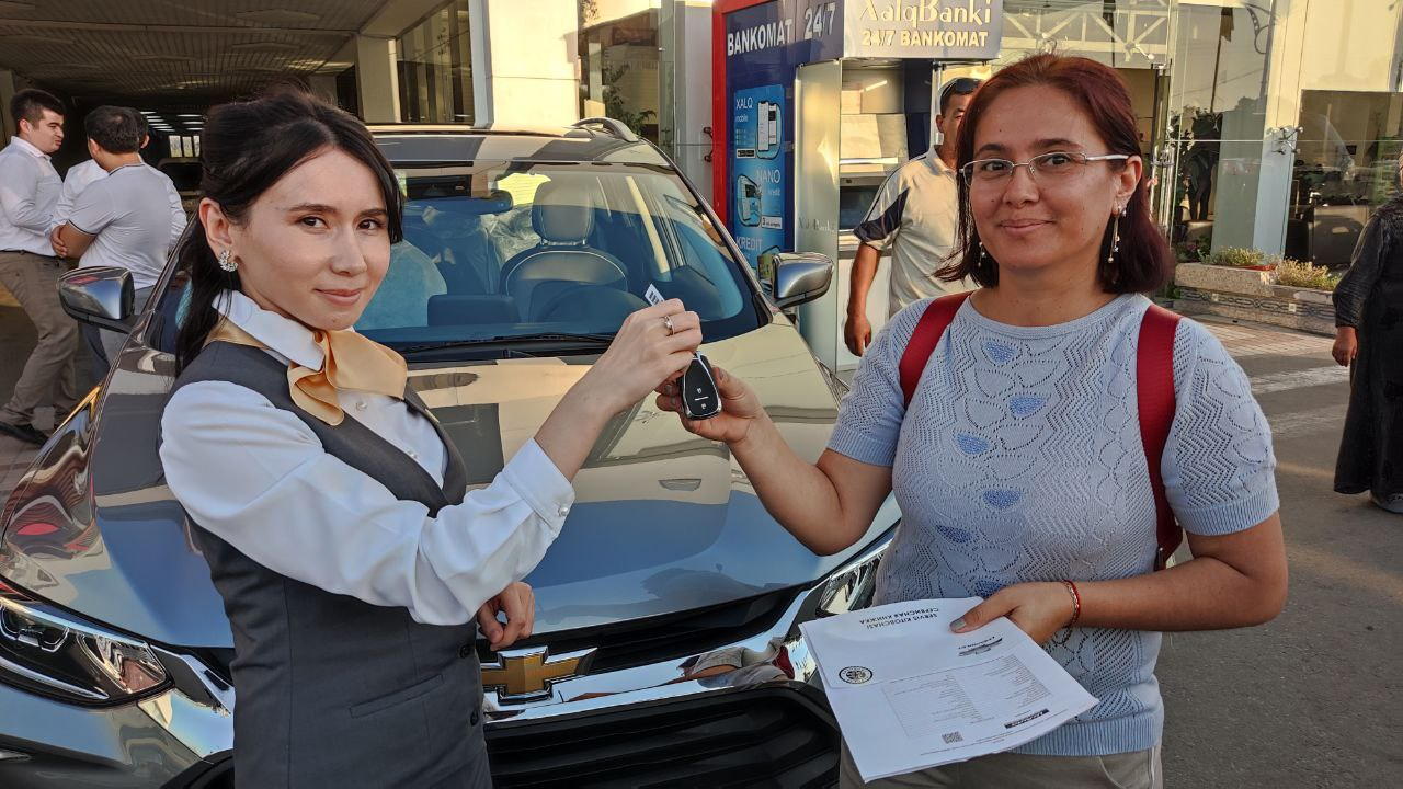 Endi shahrimiz ko'chalarida o'zimizning Chevrolet Tracker