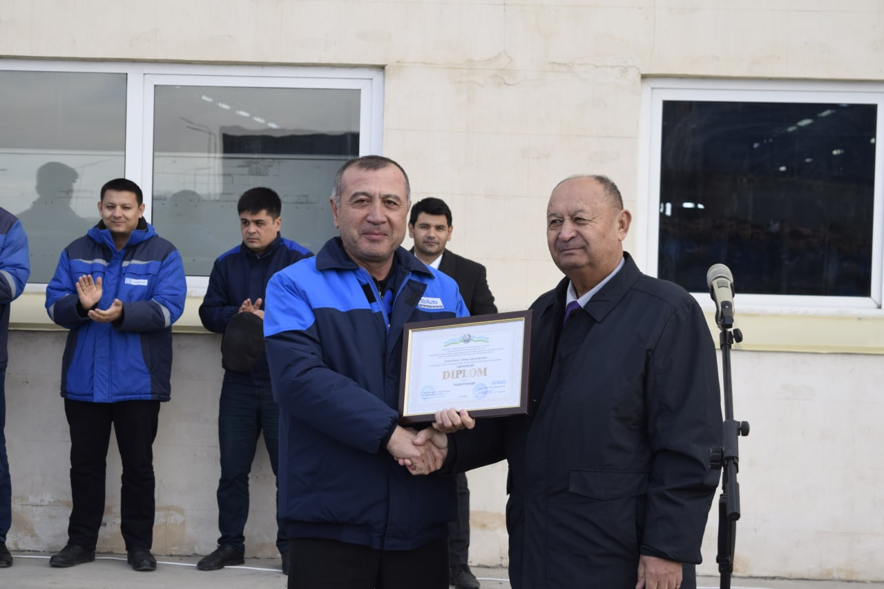 “UzAuto Motors” AJ "Uzavtosanoat" AJ tizim korxonalari o'rtasida o'tkazilgan ko‘rik-tanlov g’olibi bo’ldi