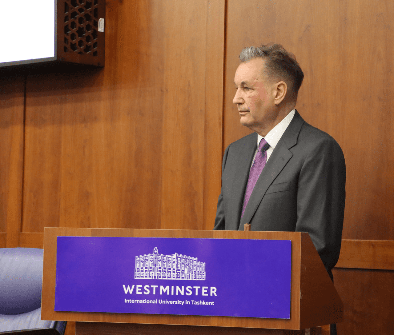 Bo Inge Andersson – talabalar uchun ma’ruza qildi