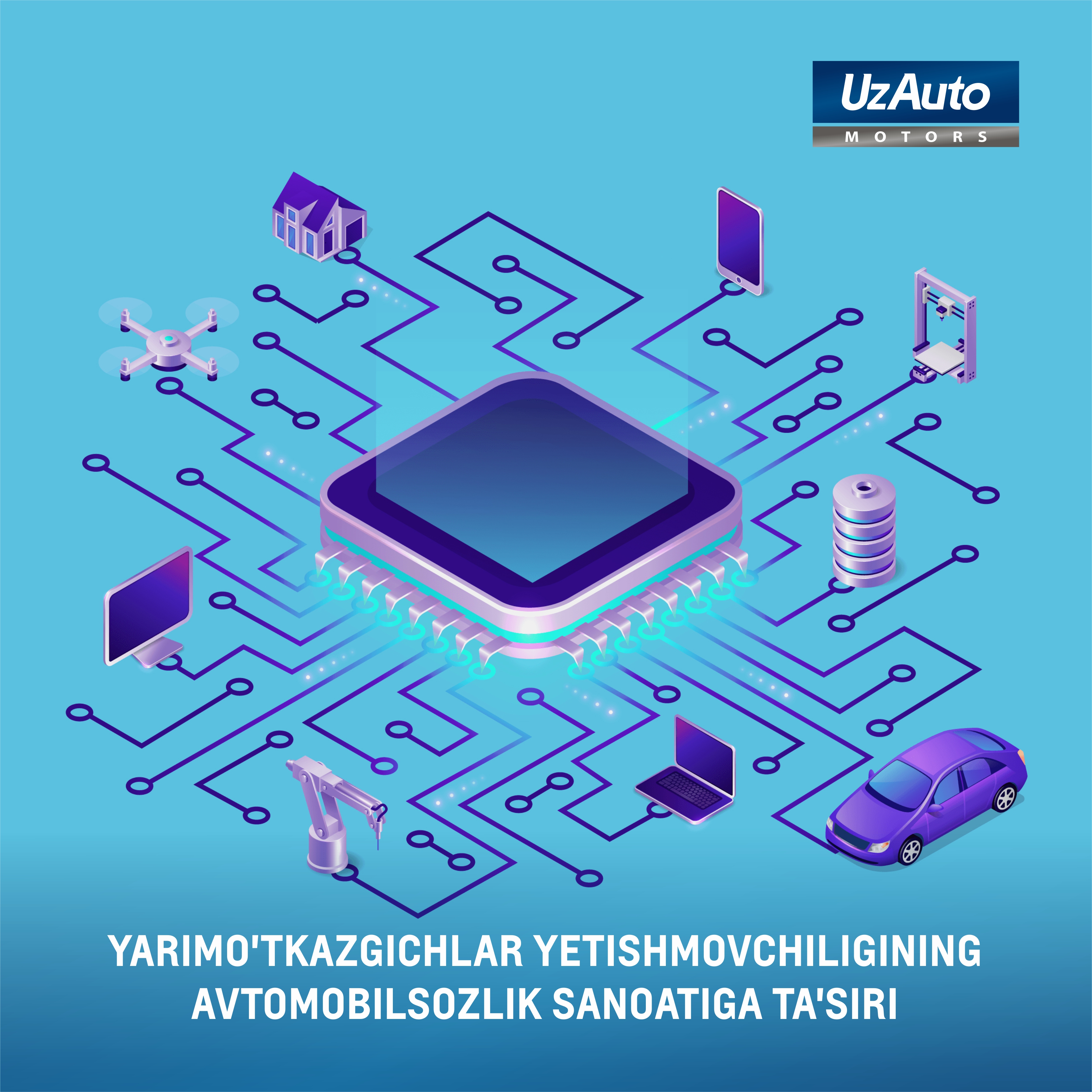 Yarimo‘tkazgichlar yetishmovchiligining avtomobilsozlik sanoatiga ta’siri