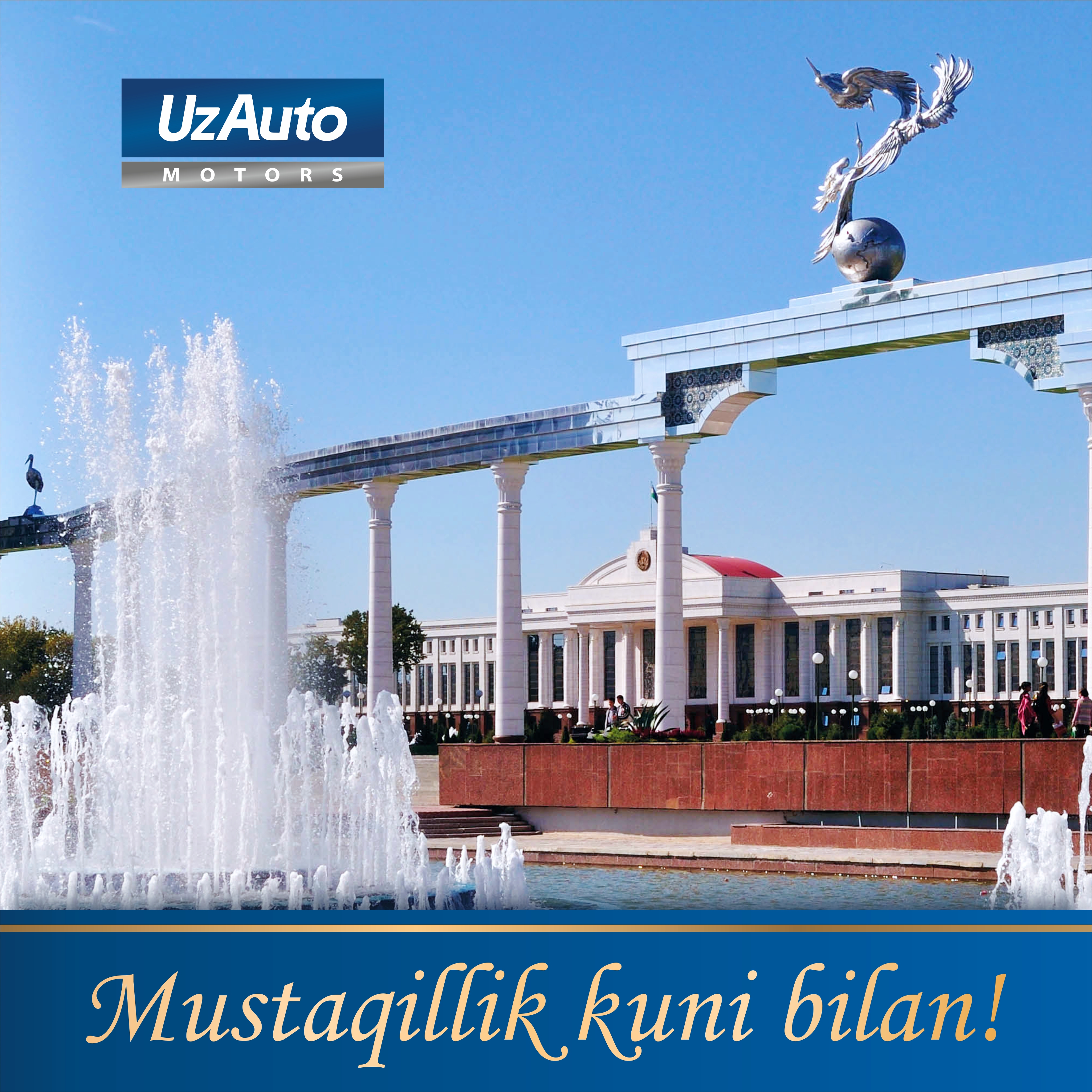 Dear compatriots! We congratulate you on the 28th anniversary of the independence of the republic of uzbekistan!