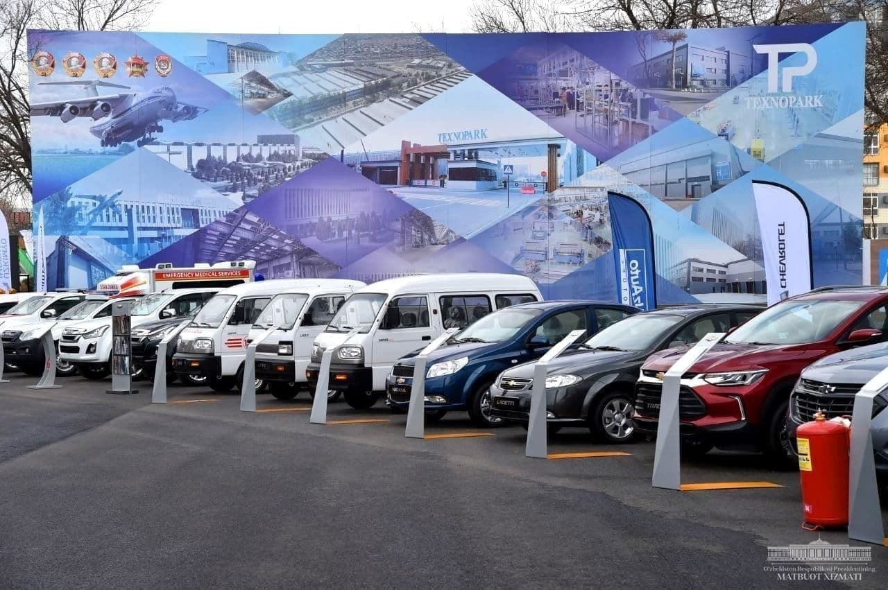 «UZAUTO MOTORS» KOMPANIYASI O‘ZBEKISTON MILLIY KO‘RGAZMASIDA