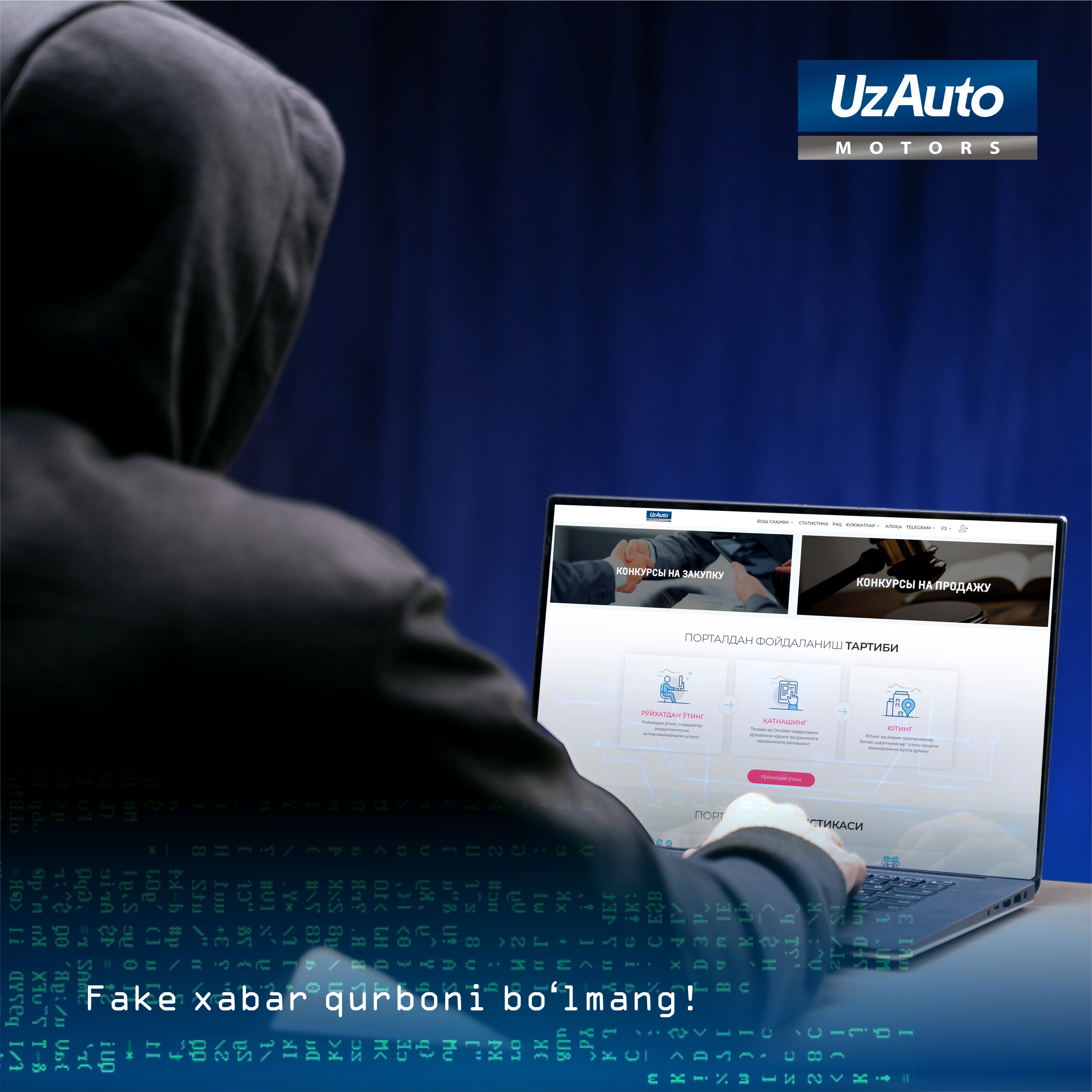 FAKE XABAR QURBONI BOʻLMANG!